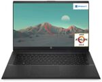 2022 Newest HP 17z Laptop, 17.3" HD+ Display, AMD Athlon Gold 3150U Processor, 12GB DDR4 RAM, 512GB PCIe SSD, Wi-Fi, Webcam, Bluetooth, HDMI, Windows 11 Home, Black
