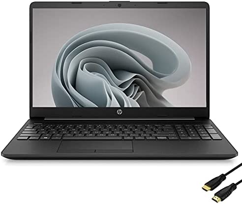 HP 15 Inch Business and Student FHD IPS Display Laptop Intel Celeron N4020, Upto 9 Hours Battery Life Windows 10 S 8GB DDR4 RAM, 256GB SSD, with HDMI Cable 1Year Office 365 Included