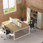 Hot sale 2-seater office table office furniture set China supplier