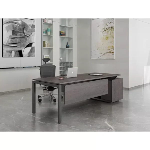 Low price China manufacture luxury ceo desk l shape office desk in bulk supplier