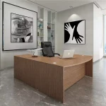 Wholesale Wooden Office Furniture Boss Table L Shape Executive Office Desk China Supplier