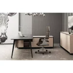 High End Metal Frame Office Desk Large Manager Desk