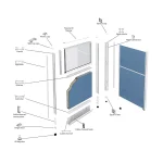 China Manufacturer Aluminium Alloy Office Partition Aluminum Profile
