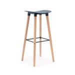 Nordic Wooden Legs Bar Stool