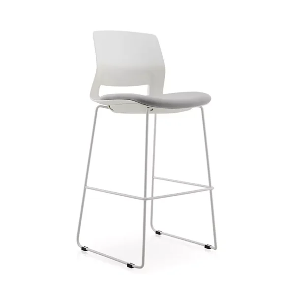 Nordic Style Plastic Bar Stool Chair