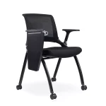 Mesh Back Meeting Chair With Writing Pad