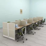 Wholesale price modern 10 person call center office workstations furniture in bulk