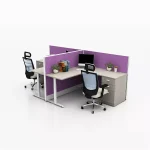 Purchase Commercial Office Cubicle Partition Staff Workstation Modern In Bulk With Low Price