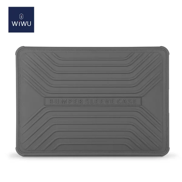 WiWU Voyage Laptop Sleeve Bumper Anti-drop Macbook Case Soft Fur Lining Well Protection Laptop Bag