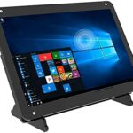 7 Inch Touch Screen Monitor for Raspberry Pi, Portable IPS Display HDMI 1024 600 Touchscreen with Acrylic Case, Second Monitor for Gaming Consoles/PC/Camera/Win OS