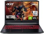 Acer Nitro 5 AN515 Gaming Laptop | Intel Core i5-10300H Up to 4.5GHz | NVIDIA GeForce RTX 3050 GPU | 15.6" FHD 144Hz IPS | 8GB DDR4 | 256GB NVMe SSD | Intel Wi-Fi 6 | Backlit Keyboard | TWE Cloth