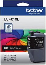 Brother Genuine LC401XLBK High Yield Black Ink Cartridge
