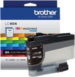 Brother Genuine LC404BKYield Black INKvestment Tank Ink Cartridge