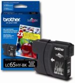 Brother LC65HYBK High-Yield -Ink Cartridge, 900 Page-Yield, Black