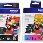 Brother LC71 Standard Yield Ink Cartridge Set