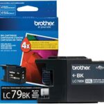 Brother Printer LC-79BK Super High Yield (XXL) Cartridge Ink - Retail Packaging-Black