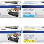Brother Tn331 OEM Toner Set Black Cyan Magenta Yellow