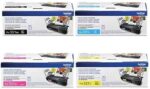 Brother Tn331 OEM Toner Set Black Cyan Magenta Yellow