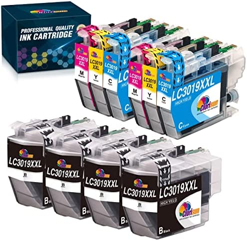 Clorisun Compatible Ink Cartridge Replacement for Brother LC3019 LC3019XXL for Brother MFC-J5330DW MFC-J6930DW MFC-J6530DW MFC-J6730DW MFC-J5335DW Printer (Black Cyan Magenta Yellow, 10-Pack)