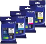Genuine Brother LC3029 (LC-3029) (BK/C/M/Y) Super High Yield Color Ink 4-Pack (Includes 1 Each LC3029BK, LC3029C, LC3029M, LC3029Y)