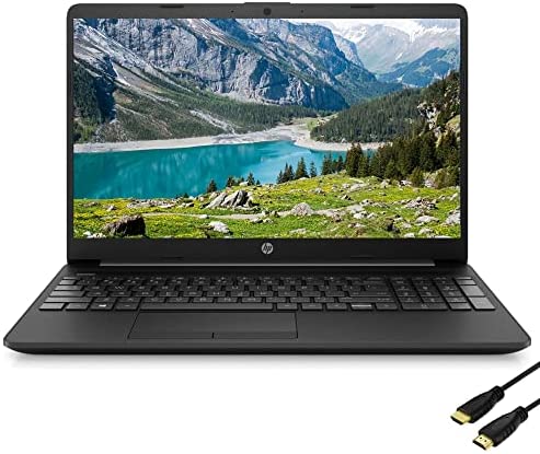 HP 15 Inch Business and Student FHD IPS Display Laptop Intel Celeron N4020, Upto 9 Hours Battery Life Windows 10 S, with HDMI Cable 1Year Office 365 Included (8GB | 256GB SSD, Inter Celeron N4020)