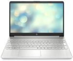 HP 15" Laptop , AMD Ryzen 7 5700U, AMD Radeon Graphics, 8 GB RAM, 256 GB SSD, Windows 11 Home (15-ef2025nr, Natural Silver)