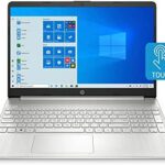 HP 15-inch Touchscreen Laptop, AMD Athlon Gold 3150U, 4 GB RAM, 128 GB SSD, Windows 10 Home in S Mode (15-ef1010nr, Natural Silver)