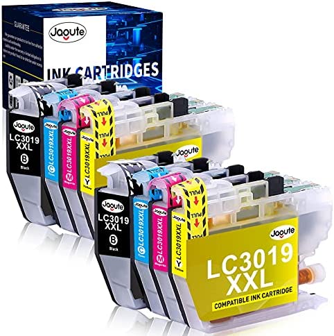 Jagute LC3019 Compatible Ink Cartridge Replacement for Brother LC3019 XXL Work with Brother MFC-J5330DW MFC-J6730DW MFC-J6930DW MFC-J6530DW MFC-J5335DW Printer(2BK/2C/2M/2Y 8-Pack)