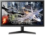LG 24GL600F-B UltraGear Gaming Monitor 24" FHD (1920 x 1080) Display, Radeon FreeSync Technology, 144Hz Refresh Rate, 1ms Response Time, AMD FreeSync - Black