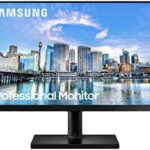 Samsung Business FT452 Series 22 inch 1080p 75Hz IPS Computer Monitor for Business with HDMI, DisplayPort, USB, HAS Stand (F22T452FQN) Black