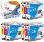 Starink Compatible Ink Cartridge Replacement for Brother LC51 LC-51 LC51C LC51M LC51Y LC51cl Color Work with MFC-845CW 885CW 240C 3360C 440CN 465CN 665CW 685CW(3 Cyan, 3 Magenta, 3 Yellow, 9-Pack)