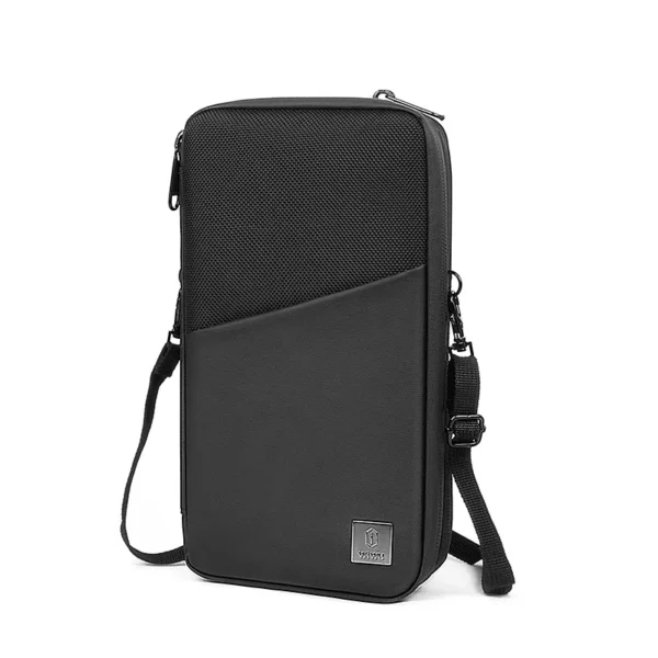 WiWU Travel Passport Pouch Mate Accessories Organizer Case with Hand Shoulder Strap Wallet Gadget Case