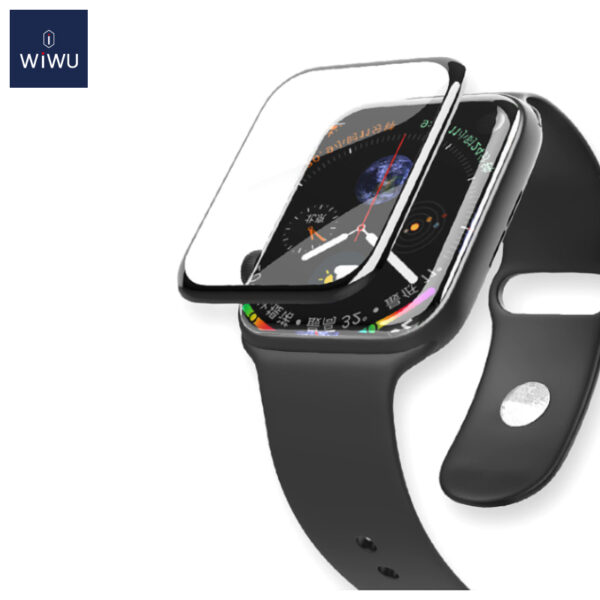 WiWU 2pcs/ Pack High Definition Apple Watch Screen Protector 2.5D PMMA Full Protection iWatch Screen Film 38-44mm