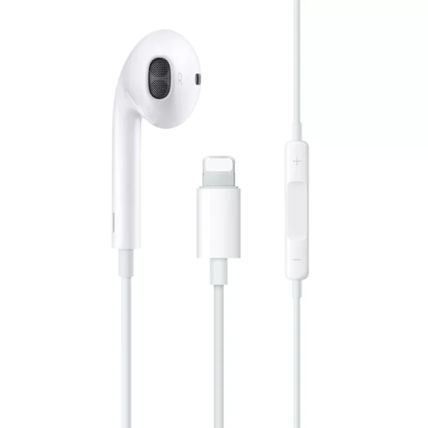 WiWU EB303 Wired Earphone Plug And Play Lightning Earphone Earbuds with Built in Microphone Ergonomic Design Earbuds