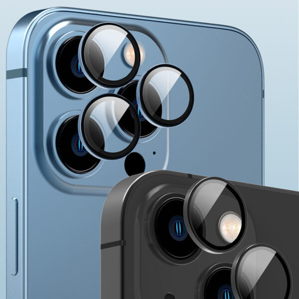 WiWU Anti-scratch Lens Guard for iPhone 13 High Quality Aluminum Alloy Glass Phone Lens Protector Glass