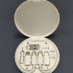 WiWU Almighty Charger Suit S02 All in one Charger Suit 6 in 1 Fast Charger Cable Set with Pin Cable Mobile Stand for iPad Phone