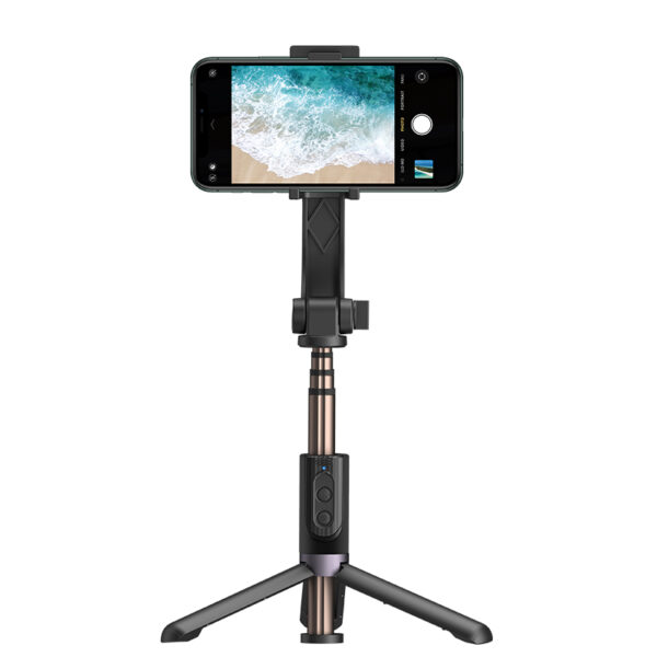 WiWU TGS-301 450mAh Capacity 1h Charging 10meters Remote Control Distance Aluminum Alloy Tripod Portable Phone Selfie Stick