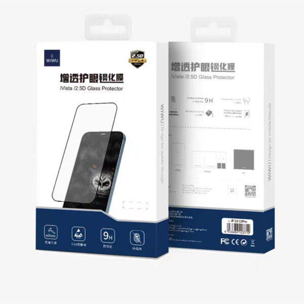 WiWU 6.1'' 6.7'' HD Screen Anti-glare Tempered Glass for iPhone 13 Pro Screen Full Protection Film