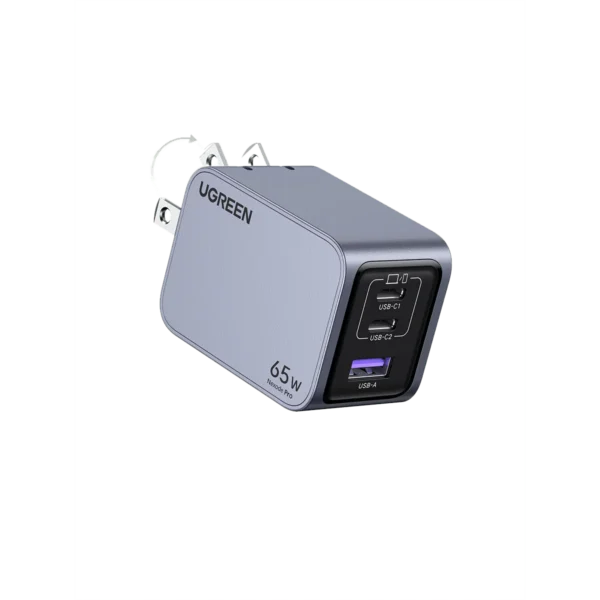 Nexode Pro 65W 3-Port GaN Fast Charger