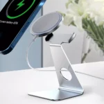 WiWU ZM303 Aluminum Alloy Desktop Stand Magnetic Charger Stand Mobile Phone Holder Cradle