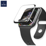 WiWU 2pcs/ Pack High Definition Apple Watch Screen Protector 2.5D PMMA Full Protection iWatch Screen Film 38-44mm