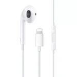 WiWU EB303 Wired Earphone Plug And Play Lightning Earphone Earbuds with Built in Microphone Ergonomic Design Earbuds