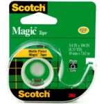 3M 105 3/4" x 300" Magic Tape with Dispenser,
