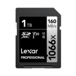 Lexar® Professional 1066x SDXC™ UHS-I Card SILVER Series