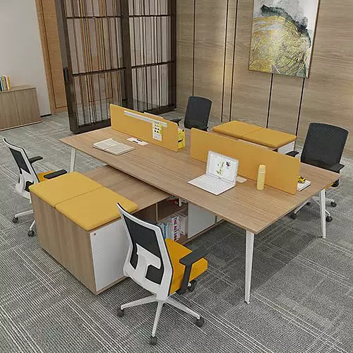 Buy modern work station desk table wooden office desk furniture factory