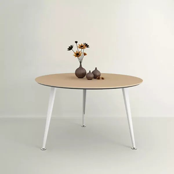 Modern Design Metal Frame Round Shaped Chatting Table