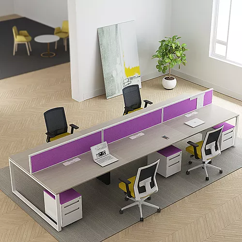 Foshan Office Desk Modern 6 Seater Office Workstations