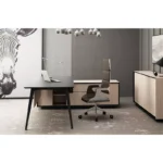 High End Metal Frame Office Desk Large Manager Desk