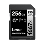 Lexar® Professional 1667x SDXC™ UHS-II Card SILVER Series