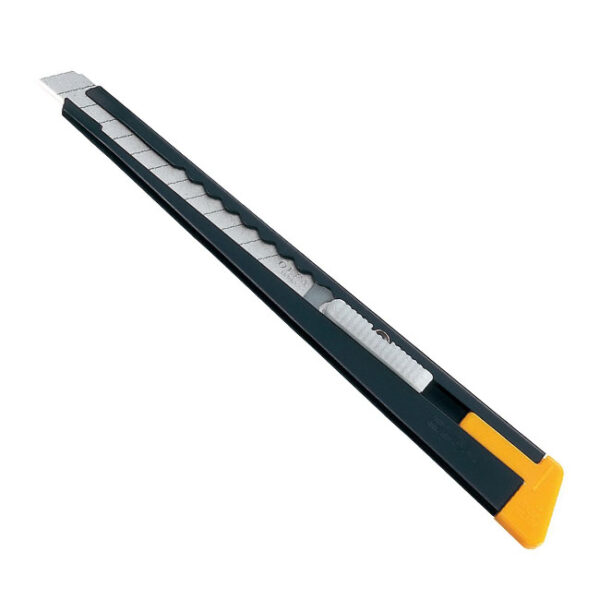 Olfa Standard-Cutter With Metal Handle/Pocket clip - Black